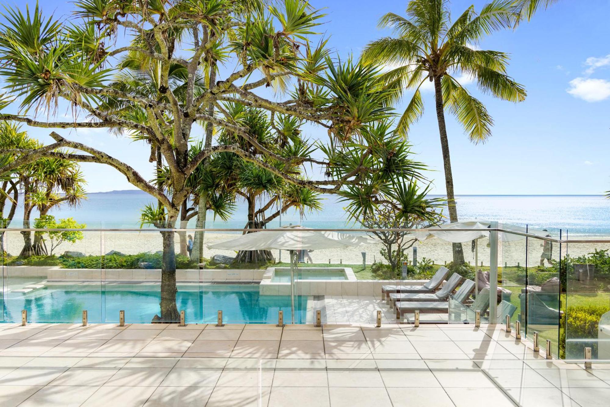 Fairshore 12: Absolute Beachfront, Direct Beach & Pool Access Нуза-Гедс Екстер'єр фото